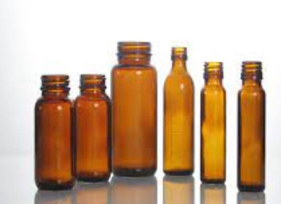 240ml ovale Vloeibare Geneeskundefles Amber Plastic Bottle