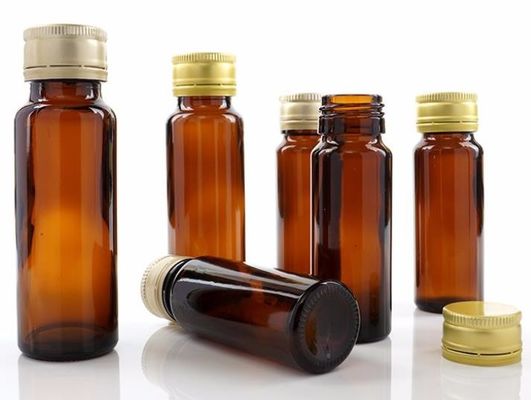 Rubberkurk Mondelinge Vloeibare Fles 20ml Farmaceutische Amber Pet