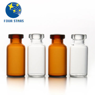Duidelijke Amber farmaceutisch Glas Buis flesjes 2ml 7ml 10ml