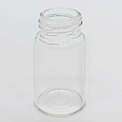 Borosilicate 5,0 de Flesjeshoogte 50mm van het Glas Duidelijke 15ml Schroefdeksel