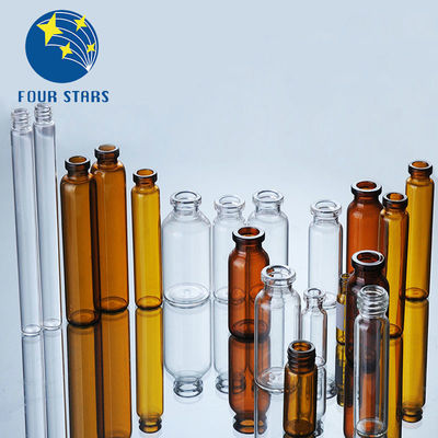 10ml ontruim het Glas van Amber Screw Cap flesjes Neutrale Borosilicate