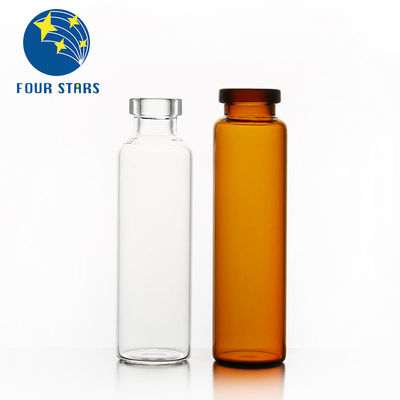 De mondelinge Vloeibare Kleine van het het Schroefdekselglas van Amber Glas Bottles 20ml Flesjes ISO15378