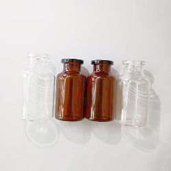 De medische Flesjes 10ml van het Injectieglas met Kappen