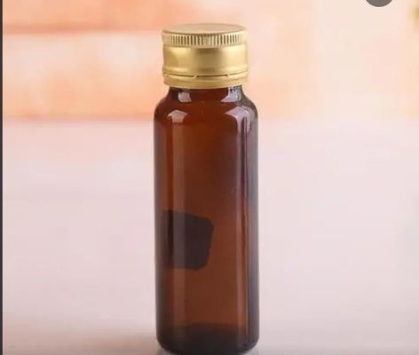 500ml glas Mondelinge Vloeibare Fles Bruine Amber Round