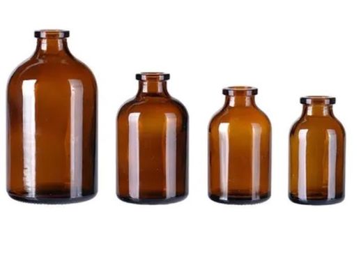 Duidelijke of Amber Medische het Glasfles Neutrale Borosilicate van 1ml