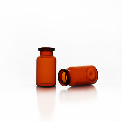Amber Glass Vials Customized Logo die in Kartondoos MOQ 1000 Stukken verpakken