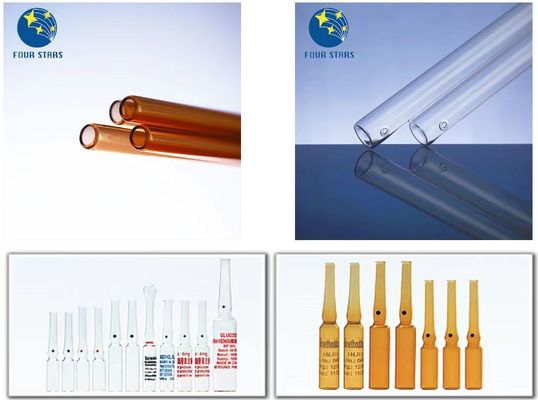 Transparante Middelgrote Borosilicate-Ampulbuis voor Laboratoriumgebruik