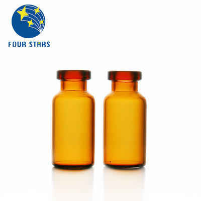 Farmaceutische 2ml 5ml 7ml 10ml 15ml 20ml 30ml ontruimen de amberflesjes van de glas tubulaire injectie