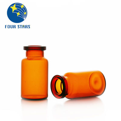 Farmaceutische 2ml 5ml 7ml 10ml 15ml 20ml 30ml ontruimen de amberflesjes van de glas tubulaire injectie