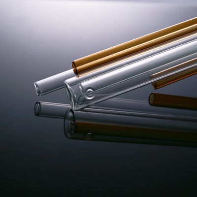 Amber Leeg Test Buiss 1ml-20ml ontruimt Glazen buizenoem