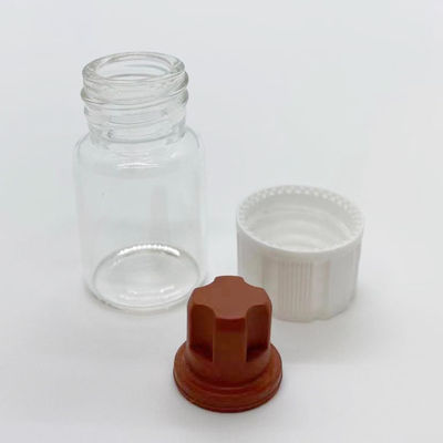 7ml schroefdekselflesjes 21.9mm Diameter voor Vorst - droog Poeder