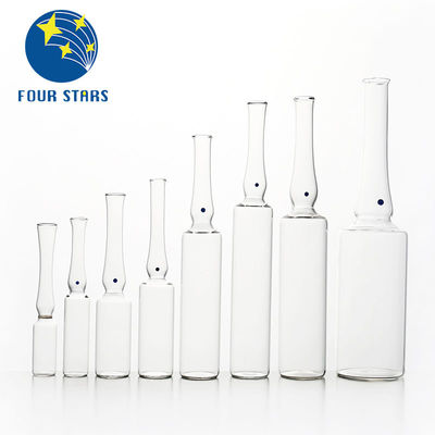 Borosilicate5.0 de Ampullen Vlotte Oppervlakte van het Glas Lege Glas