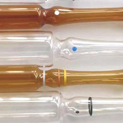 Lichte Smeltbare de Ampullen Rechte Hals 1ml van het Glas Lege Glas