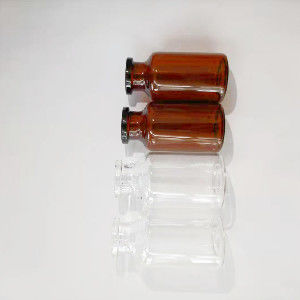 Farmaceutische Weinig Glasflesjes Borosilicate Amber Clear 20 Ml-Glasflesje
