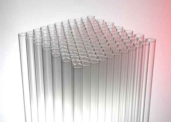 De neutrale Duidelijke 2ml Glazen buis Vial Rubber Stopper van Borosilicate